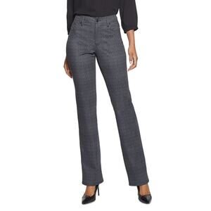 NYDJ | Herringbone Marilyn Straight Pants | 8